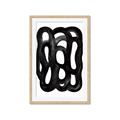 Picture of Abstract Mirage Lines _GroupedProduct_Rectangle_Portrait_Framed_Matted_