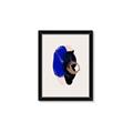 Picture of Blue and Black Echoes _GroupedProduct_Rectangle_Portrait_Framed_Matted_