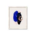 Picture of Blue and Black Echoes _GroupedProduct_Rectangle_Portrait_Framed_Matted_