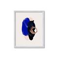 Picture of Blue and Black Echoes _GroupedProduct_Rectangle_Portrait_Framed_Matted_