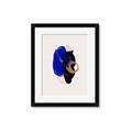 Picture of Blue and Black Echoes _GroupedProduct_Rectangle_Portrait_Framed_Matted_