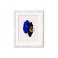 Picture of Blue and Black Echoes _GroupedProduct_Rectangle_Portrait_Framed_Matted_