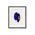 Picture of Blue and Black Echoes _GroupedProduct_Rectangle_Portrait_Framed_Matted_