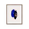 Picture of Blue and Black Echoes _GroupedProduct_Rectangle_Portrait_Framed_Matted_
