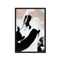 Picture of Black and Nude 1 _GroupedProduct_Rectangle_Portrait_Framed_Matted_