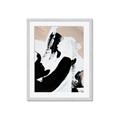 Picture of Black and Nude 1 _GroupedProduct_Rectangle_Portrait_Framed_Matted_