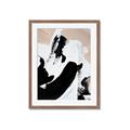 Picture of Black and Nude 1 _GroupedProduct_Rectangle_Portrait_Framed_Matted_