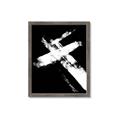 Picture of Negative Strokes II _GroupedProduct_Rectangle_Portrait_Framed_Matted_