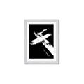Picture of Negative Strokes II _GroupedProduct_Rectangle_Portrait_Framed_Matted_