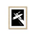 Picture of Negative Strokes II _GroupedProduct_Rectangle_Portrait_Framed_Matted_