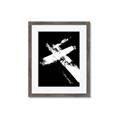 Picture of Negative Strokes II _GroupedProduct_Rectangle_Portrait_Framed_Matted_
