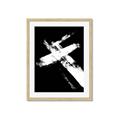 Picture of Negative Strokes II _GroupedProduct_Rectangle_Portrait_Framed_Matted_