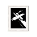 Picture of Negative Strokes II _GroupedProduct_Rectangle_Portrait_Framed_Matted_