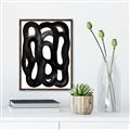Picture of Abstract Mirage Lines _GroupedProduct_Rectangle_Portrait_Canvas_Framed_