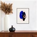 Picture of Blue and Black Echoes _GroupedProduct_Rectangle_Portrait_Canvas_Framed_