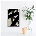Picture of Abstract Paper IV _GroupedProduct_Rectangle_Portrait_Canvas_Framed_