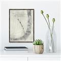 Picture of Gray Tranquil Echo _GroupedProduct_Rectangle_Portrait_Canvas_Framed_