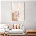 Picture of Crystal Inside a Square _GroupedProduct_Rectangle_Portrait_Canvas_Framed_