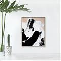 Picture of Black and Nude 1 _GroupedProduct_Rectangle_Portrait_Canvas_Framed_