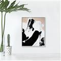 Picture of Black and Nude 1 _GroupedProduct_Rectangle_Portrait_Canvas_Framed_