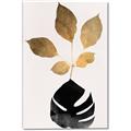 Picture of Azurea Gold Leaves _GroupedProduct_Rectangle_Portrait_Canvas_