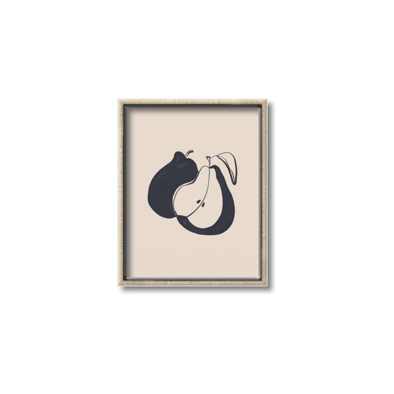 Picture of Paired Pears _GroupedProduct_Rectangle_Portrait_Canvas_Framed_