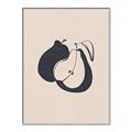 Picture of Paired Pears _GroupedProduct_Rectangle_Portrait_Canvas_Framed_