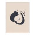 Picture of Paired Pears _GroupedProduct_Rectangle_Portrait_Canvas_Framed_