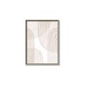 Picture of Celestial Beige Lines _GroupedProduct_Rectangle_Portrait_Canvas_Framed_