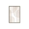 Picture of Celestial Beige Lines _GroupedProduct_Rectangle_Portrait_Canvas_Framed_