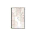Picture of Celestial Beige Lines _GroupedProduct_Rectangle_Portrait_Canvas_Framed_