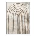 Picture of Arch of Lines 2 _GroupedProduct_Rectangle_Portrait_Canvas_Framed_