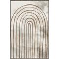 Picture of Arch of Lines 2 _GroupedProduct_Rectangle_Portrait_Canvas_Framed_