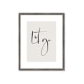 Picture of Let Go _GroupedProduct_Rectangle_Portrait_Framed_Matted_