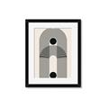 Picture of Black Boho Vibe III _GroupedProduct_Rectangle_Portrait_Framed_Matted_
