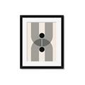 Picture of Black Boho Vibe II _GroupedProduct_Rectangle_Portrait_Framed_Matted_