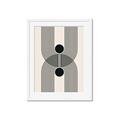 Picture of Black Boho Vibe II _GroupedProduct_Rectangle_Portrait_Framed_Matted_