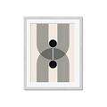 Picture of Black Boho Vibe II _GroupedProduct_Rectangle_Portrait_Framed_Matted_