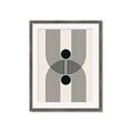 Picture of Black Boho Vibe II _GroupedProduct_Rectangle_Portrait_Framed_Matted_