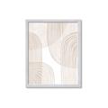 Picture of Celestial Beige Lines _GroupedProduct_Rectangle_Portrait_Framed_Matted_