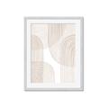 Picture of Celestial Beige Lines _GroupedProduct_Rectangle_Portrait_Framed_Matted_