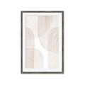 Picture of Celestial Beige Lines _GroupedProduct_Rectangle_Portrait_Framed_Matted_