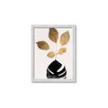 Picture of Azurea Gold Leaves _GroupedProduct_Rectangle_Portrait_Framed_Matted_