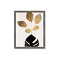 Picture of Azurea Gold Leaves _GroupedProduct_Rectangle_Portrait_Framed_Matted_