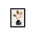 Picture of Azurea Gold Leaves _GroupedProduct_Rectangle_Portrait_Framed_Matted_