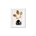Picture of Azurea Gold Leaves _GroupedProduct_Rectangle_Portrait_Framed_Matted_