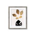 Picture of Azurea Gold Leaves _GroupedProduct_Rectangle_Portrait_Framed_Matted_