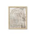 Picture of Arch of Lines 2 _GroupedProduct_Rectangle_Portrait_Framed_Matted_