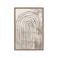 Picture of Arch of Lines 2 _GroupedProduct_Rectangle_Portrait_Framed_Matted_