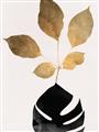 Picture of Azurea Gold Leaves _GroupedProduct_Rectangle_Portrait_Unframed_Print_Only_